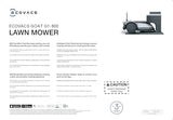 ECOVACS GOAT G1-800 Mähroboter ohne Begrenzungskabel 800㎡, Rasenmäher Roboter mit TrueMapping-Multifusionslokalisierung, Smart Hindernisvermeidung, 16-Zonen-Management, 45% Steigung, Videomanager
