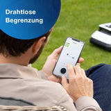 ECOVACS GOAT G1 Mähroboter ohne Begrenzungskabel für Gärten bis 1600 qm (AIVI 3D-Hindernisvermeidung, intelligente Routenplanung, Einstellung des verbotenen Bereichs, Videomanager) - 3 Jahre Garantie
