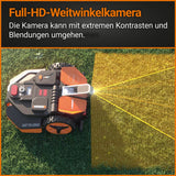 WORX Landroid Vision M600 Mähroboter WR206E.1 für Gärten bis 600m² - intelligenter Mähroboter ohne Begrenzungskabel – WLAN & Bluetooth – aktive Hindernisvermeidung mit KI-Technologie – APP Steuerung
