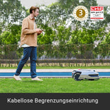 Dreame Intelligent Mähroboter Mower A1, Rasenmäher Roboter, App-Steuerung, OmniSense-Technologie, Intuitives Bereichsmanagement, Intelligente Hindernisvermeidung